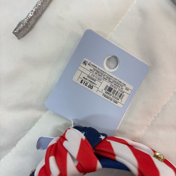 NWT bundle 4 Cat & Jack Star USA Patriotic 4th of July Headbands Red white blue - Picture 7 of 8